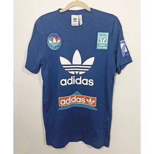 Men's Adidas Originals Race Tee Collegiate Navy